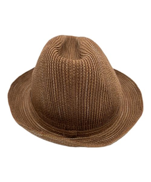 BORSALINO（ボルサリーノ）BORSALINO (ボルサリーノ) ハット ブラウン サイズ:60の古着・服飾アイテム