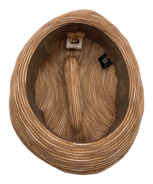 BORSALINO（ボルサリーノ）BORSALINO (ボルサリーノ) ハット ブラウン サイズ:60の古着・服飾アイテム