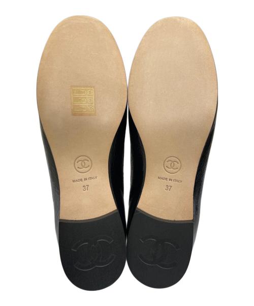 CHANEL（シャネル）CHANEL (シャネル) ココマークパンプス ブラック サイズ:37の古着・服飾アイテム