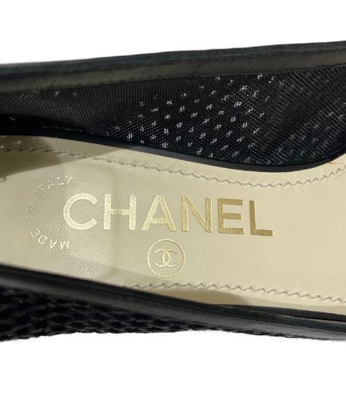 CHANEL（シャネル）CHANEL (シャネル) ココマークパンプス ブラック サイズ:37の古着・服飾アイテム