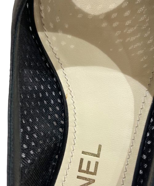 CHANEL（シャネル）CHANEL (シャネル) ココマークパンプス ブラック サイズ:37の古着・服飾アイテム