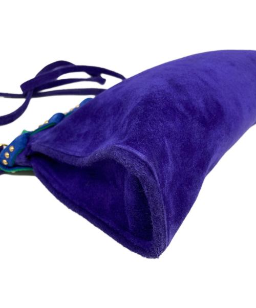 Yves Saint Laurent（イヴサンローラン）Yves Saint Laurent (イヴサンローラン) ショルダーバッグ パープルの古着・服飾アイテム