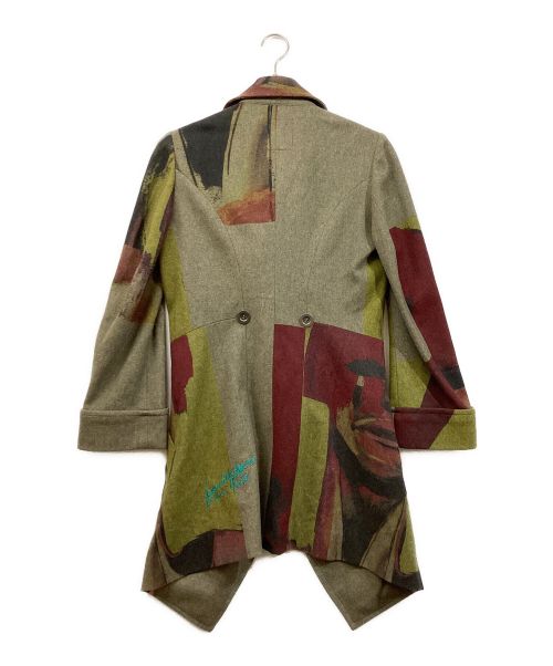 Y's Red Label（ワイズレッドレーベル）Y's Red Label (ワイズレッドレーベル) ウールコート グレー サイズ:33の古着・服飾アイテム