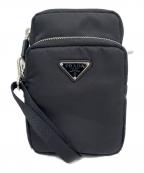 PRADAプラダ）の古着「Re-Nylon スマートフォンケース」｜ブラック