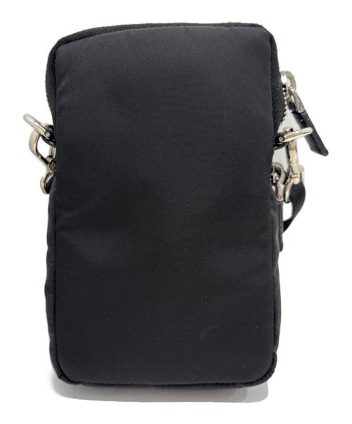 PRADA（プラダ）PRADA (プラダ) Re-Nylon スマートフォンケース ブラックの古着・服飾アイテム