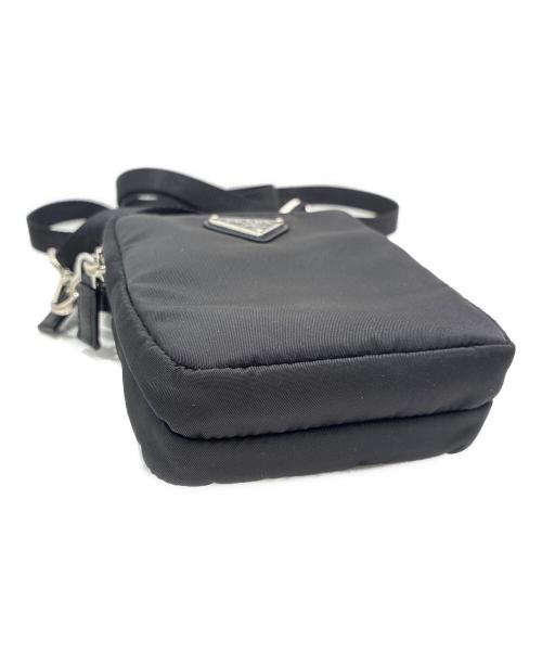 PRADA（プラダ）PRADA (プラダ) Re-Nylon スマートフォンケース ブラックの古着・服飾アイテム