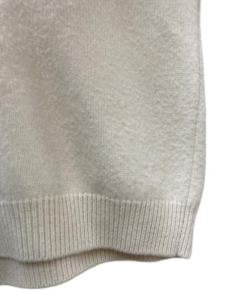 MUSE de Deuxieme Classe（ミューズ ドゥーズィエム クラス）MUSE de Deuxieme Classe (ミューズ ドゥーズィエム クラス) ミドルゲージ クルーネックプルオーバー アイボリー サイズ:表記なしの古着・服飾アイテム