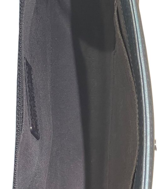 CHANEL（シャネル）CHANEL (シャネル) チェーンショルダーバッグ メタリックブルーの古着・服飾アイテム
