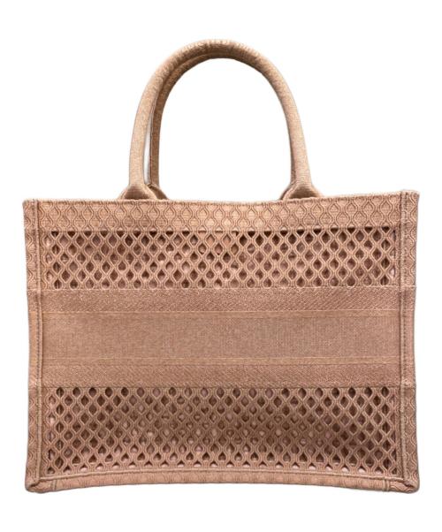 Christian Dior（クリスチャン ディオール）Christian Dior (クリスチャン ディオール) Book Tote /ブックトート ピンク サイズ:ミディアムの古着・服飾アイテム