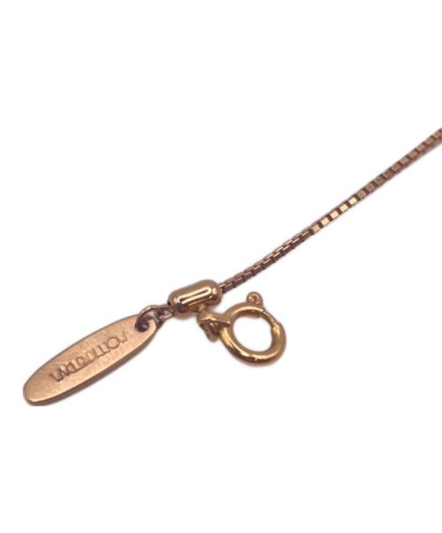 MONNICKENDAM（モニッケンダム）MONNICKENDAM (モニッケンダム) フローラルダイヤモンドネックレスの古着・服飾アイテム