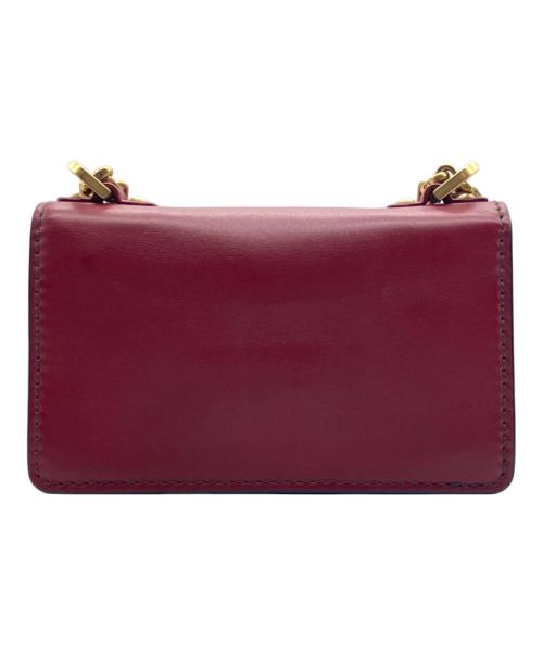 Christian Dior（クリスチャン ディオール）Christian Dior (クリスチャン ディオール) Mini Flap Bag レッドの古着・服飾アイテム