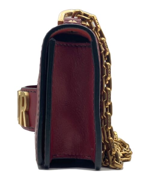 Christian Dior（クリスチャン ディオール）Christian Dior (クリスチャン ディオール) Mini Flap Bag レッドの古着・服飾アイテム