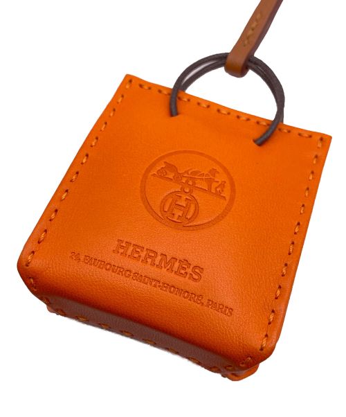 HERMES（エルメス）HERMES (エルメス) サック オランジュ チャーム オレンジの古着・服飾アイテム