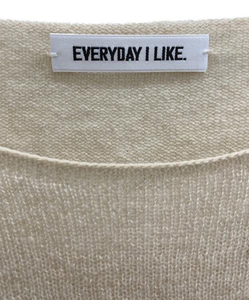 EVERYDAY I LIKE.（エヴリデイ アイ ライク）EVERYDAY I LIKE. (エヴリデイ アイ ライク) Cariaggi Cashmere プルオーバーニット ベージュ サイズ:SIZE Freeの古着・服飾アイテム