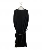 L’Appartment DEUXIEME CLASSEアパルトモン ドゥーズィエムクラス）の古着「ベルト付き2wayワンピース」｜ブラック