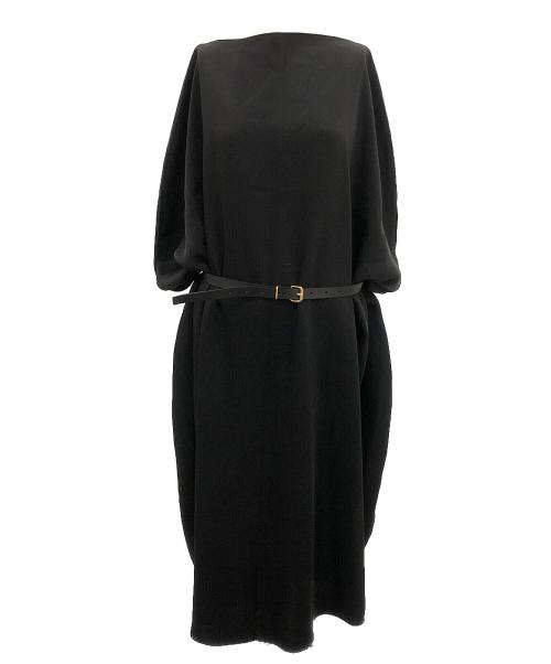 L’Appartment DEUXIEME CLASSE（アパルトモン ドゥーズィエムクラス）L’Appartment DEUXIEME CLASSE (アパルトモン ドゥーズィエムクラス) ベルト付き2wayワンピース ブラック サイズ:Freeの古着・服飾アイテム