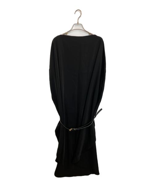 L’Appartment DEUXIEME CLASSE（アパルトモン ドゥーズィエムクラス）L’Appartment DEUXIEME CLASSE (アパルトモン ドゥーズィエムクラス) ベルト付き2wayワンピース ブラック サイズ:Freeの古着・服飾アイテム