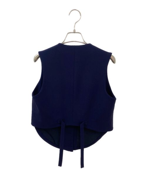 KALLMEYER（カルメイヤー）KALLMEYER (カルメイヤー) ジレ ネイビー サイズ:Ｓ　の古着・服飾アイテム