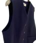 中古・古着 KALLMEYER (カルメイヤー) ジレ ネイビー サイズ:Ｓ　：7000円