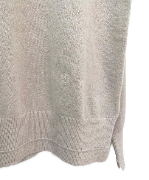 MARIA MCMANUS（マリアマクマナス）MARIA MCMANUS (マリアマクマナス) カシミヤタートルネックニット ベージュ サイズ:Sの古着・服飾アイテム