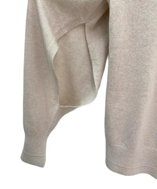 MARIA MCMANUS（マリアマクマナス）MARIA MCMANUS (マリアマクマナス) カシミヤタートルネックニット ベージュ サイズ:Sの古着・服飾アイテム