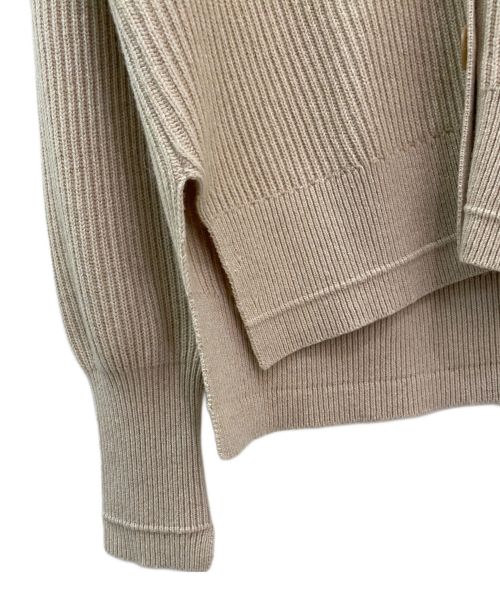 MARIA MCMANUS（マリアマクマナス）MARIA MCMANUS (マリアマクマナス) SPLIT SLEEVE COCOON CARDIGAN ベージュ サイズ:Sの古着・服飾アイテム