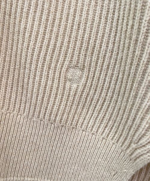 MARIA MCMANUS（マリアマクマナス）MARIA MCMANUS (マリアマクマナス) SPLIT SLEEVE COCOON CARDIGAN ベージュ サイズ:Sの古着・服飾アイテム