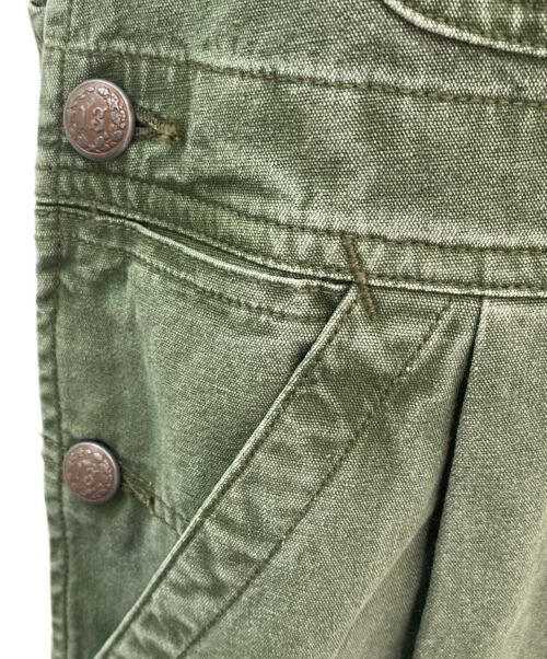 R13（アールサーティン）R13 (アールサーティン) DAMON OVERALL カーキ サイズ:Sの古着・服飾アイテム