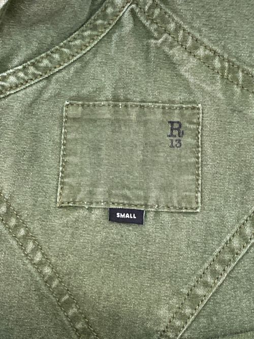 R13（アールサーティン）R13 (アールサーティン) DAMON OVERALL カーキ サイズ:Sの古着・服飾アイテム