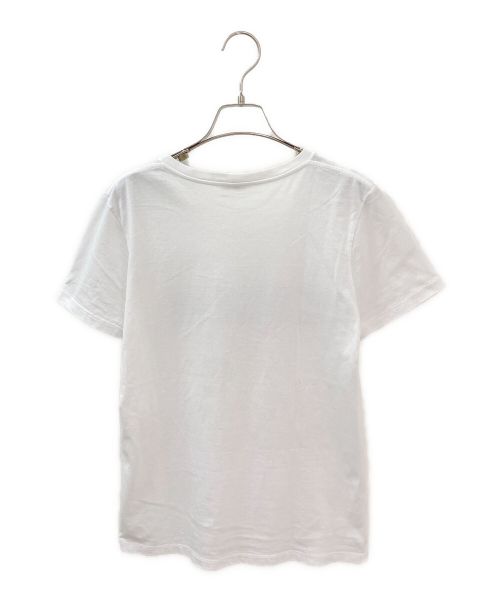 CELINE（セリーヌ）CELINE (セリーヌ) コットンロゴTシャツ ホワイト サイズ:Ｓ　の古着・服飾アイテム