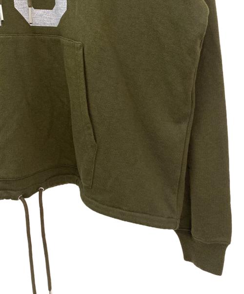 CELINE（セリーヌ）CELINE (セリーヌ) プルオーバーパーカー オリーブ サイズ:Mの古着・服飾アイテム