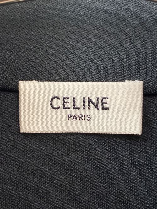 CELINE（セリーヌ）CELINE (セリーヌ) スパンコールトラックジャケット ブラック サイズ:Sの古着・服飾アイテム