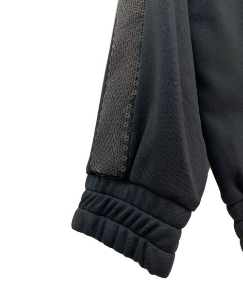 CELINE（セリーヌ）CELINE (セリーヌ) スパンコールトラックジャケット ブラック サイズ:Sの古着・服飾アイテム