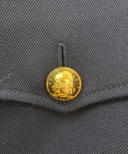 CELINE（セリーヌ）CELINE (セリーヌ) サファリミリタリージャケット ネイビー サイズ:40の古着・服飾アイテム