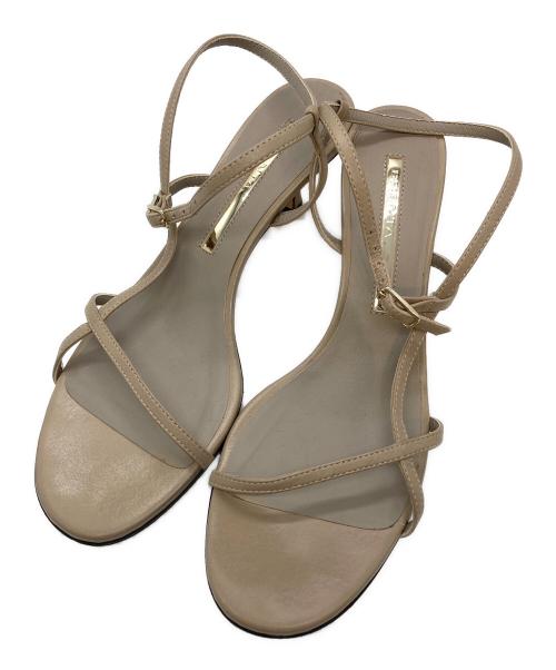 Brenta（ブレンタ）BRENTA (ブレンタ) ストラップサンダル ベージュ サイズ:SIZE 37 1/2の古着・服飾アイテム