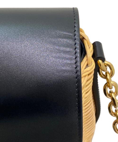 CELINE（セリーヌ）CELINE (セリーヌ) マイヨントリオンフミディアムチェーンショルダー ブラックの古着・服飾アイテム