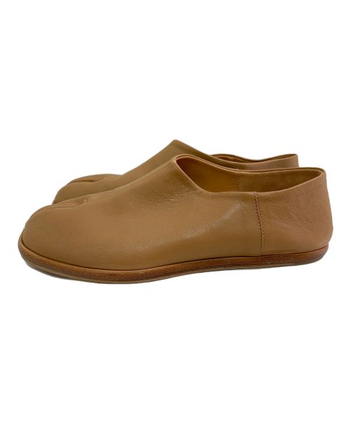 Maison Margiela 22（メゾンマルジェラ）Maison Margiela 22 (メゾンマルジェラ 22) Tabiフラットシューズ キャメル サイズ:不明の古着・服飾アイテム