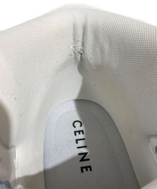 CELINE（セリーヌ）CELINE (セリーヌ) ハイカットスニーカー ホワイト サイズ:39の古着・服飾アイテム