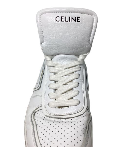 CELINE（セリーヌ）CELINE (セリーヌ) ハイカットスニーカー ホワイト サイズ:39の古着・服飾アイテム