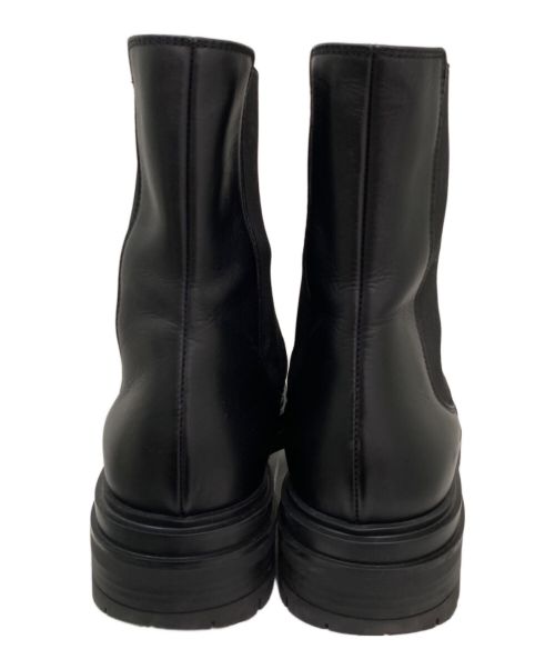 Gianvito Rossi（ジャンヴィト ロッシ）Gianvito Rossi (ジャンヴィト・ロッシ) サイドゴアブーツ ブラック サイズ:38の古着・服飾アイテム