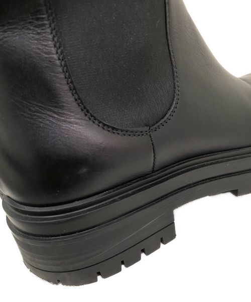 Gianvito Rossi（ジャンヴィト ロッシ）Gianvito Rossi (ジャンヴィト・ロッシ) サイドゴアブーツ ブラック サイズ:38の古着・服飾アイテム