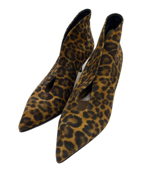 Gianvito Rossi（ジャンヴィト ロッシ）Gianvito Rossi (ジャンヴィト・ロッシ) パンプス ブラウン サイズ:38の古着・服飾アイテム
