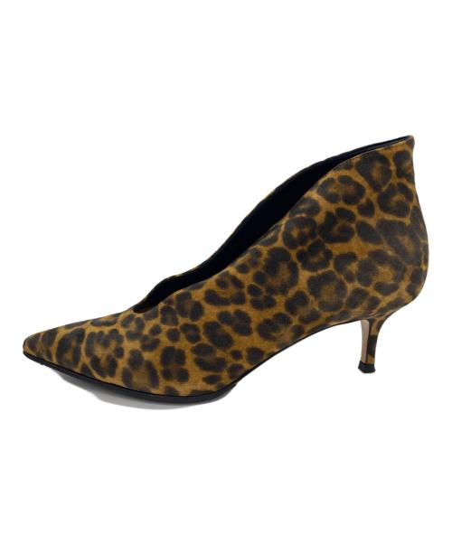 Gianvito Rossi（ジャンヴィト ロッシ）Gianvito Rossi (ジャンヴィト・ロッシ) パンプス ブラウン サイズ:38の古着・服飾アイテム