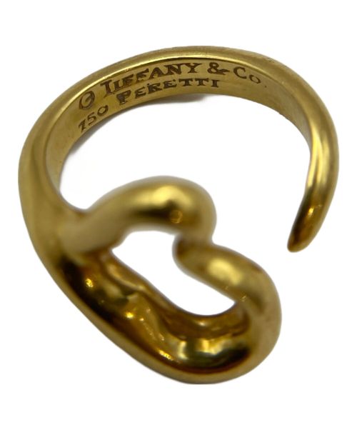 TIFFANY & Co.（ティファニー）TIFFANY & Co. (ティファニー) オープンハートリング サイズ:9号の古着・服飾アイテム