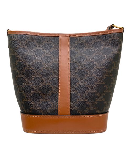 CELINE（セリーヌ）CELINE (セリーヌ) スモールバケット タン サイズ:スモールの古着・服飾アイテム