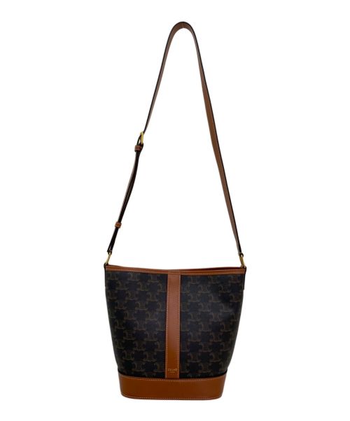 CELINE（セリーヌ）CELINE (セリーヌ) スモールバケット タン サイズ:スモールの古着・服飾アイテム