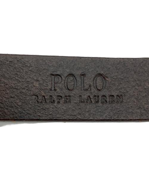 POLO RALPH LAUREN（ポロ・ラルフローレン）POLO RALPH LAUREN (ポロ・ラルフローレン) インディアンバックルレザーベルトの古着・服飾アイテム