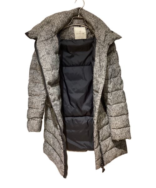 MONCLER（モンクレール）MONCLER (モンクレール) GERBOISE/Down Coat（ジェルボワーズ/ダウンコート ライトグレー サイズ:00の古着・服飾アイテム