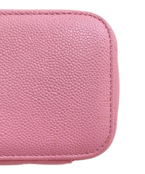 CHANEL（シャネル）CHANEL (シャネル) スモールバニティケース ピンクの古着・服飾アイテム