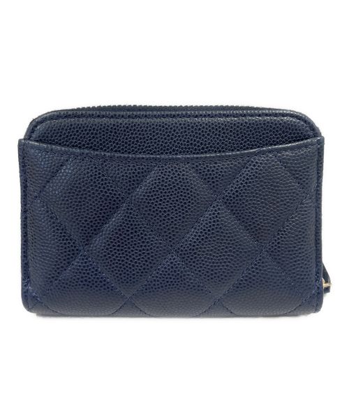 CHANEL（シャネル）CHANEL (シャネル) コインケース ネイビーの古着・服飾アイテム